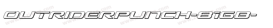 OutriderPunch-81GB字体转换