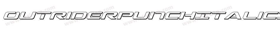 OutriderPunchItalicItalic-YRp8字体转换 OutriderPunchItalicItalic-YRp8字体转换