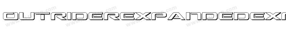 OutriderExpandedExpanded-zBaG字体转换