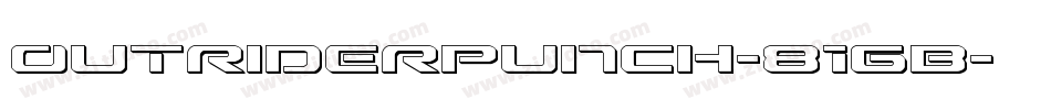 OutriderPunch-81GB字体转换