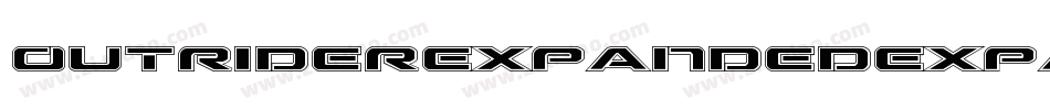 OutriderExpandedExpanded-zBaG字体转换