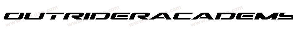 OutriderAcademyItalicItalic-Edv4字体转换 OutriderAcademyItalicItalic-Edv4字体转换