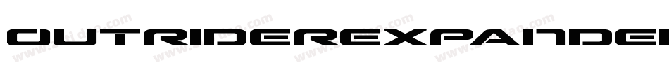 OutriderExpandedExpanded-zBaG字体转换