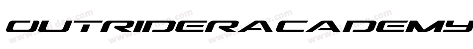 OutriderAcademyItalicItalic-Edv4字体转换 OutriderAcademyItalicItalic-Edv4字体转换