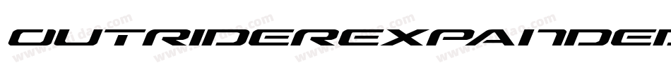 OutriderExpandedExpanded-zBaG字体转换
