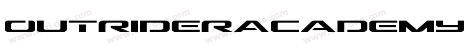 OutriderAcademy-avlx字体转换