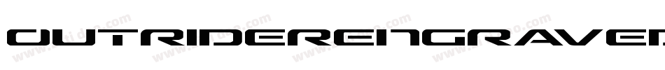 OutriderEngraved-V9Z0字体转换