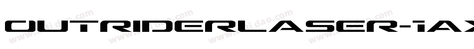 OutriderLaser-1Ax4字体转换