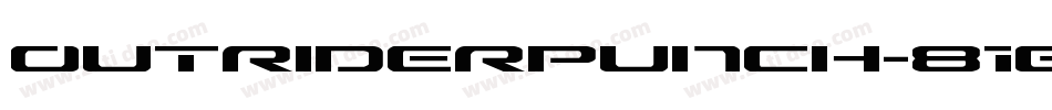 OutriderPunch-81GB字体转换
