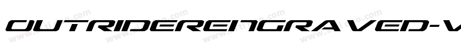 OutriderEngraved-V9Z0字体转换