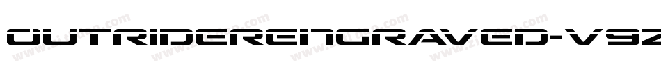 OutriderEngraved-V9Z0字体转换