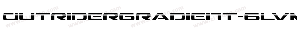 OutriderGradient-6lVM字体转换