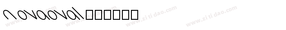 NovaOval字体转换