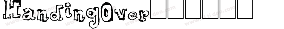 HandingOver字体转换