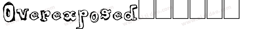 Overexposed字体转换