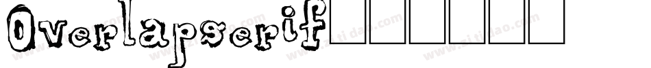 Overlapserif字体转换