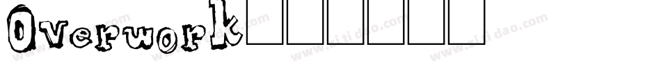 Overwork字体转换