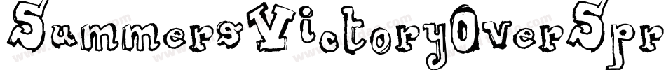 SummersVictoryOverSpring-Vw80字体转换