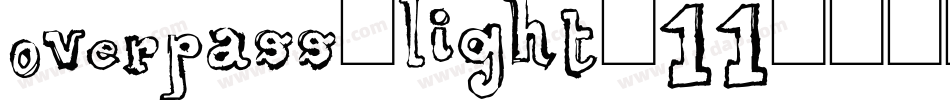 overpass-light-11字体转换