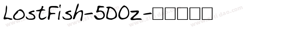 LostFish-5DOz字体转换