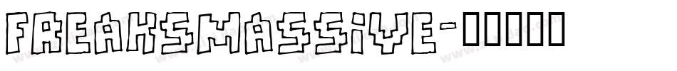 Freaksmassive字体转换