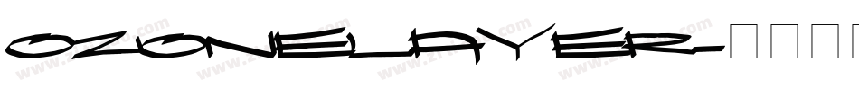 OZONELAYER字体转换