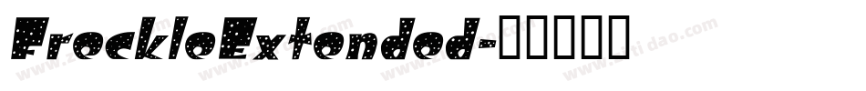 FreckleExtended字体转换