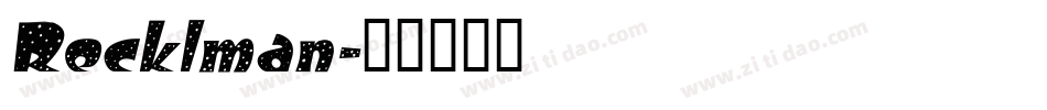 Recklman字体转换