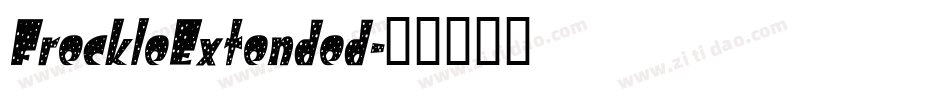 FreckleExtended字体转换