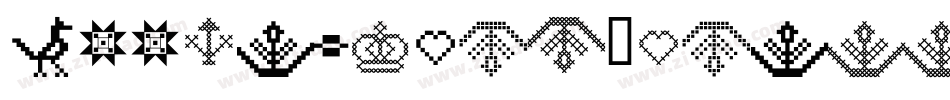 P22FolkArt-Cross字体转换