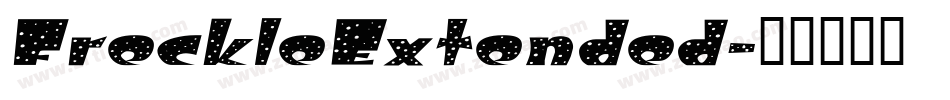 FreckleExtended字体转换
