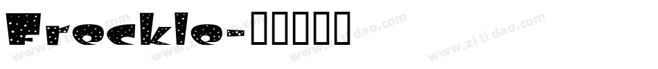 Freckle字体转换