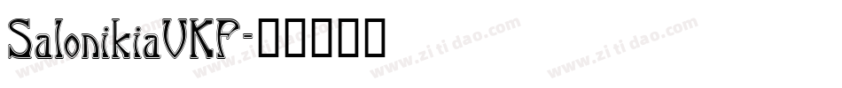 SalonikiaVKF字体转换