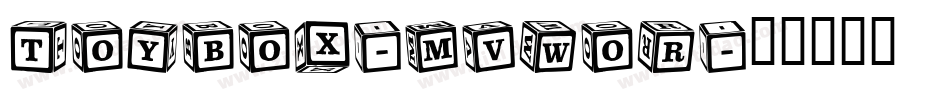 Toybox-MVWor字体转换