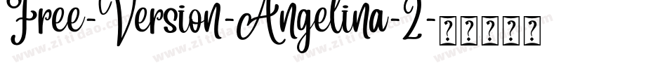 Free-Version-Angelina-2字体转换
