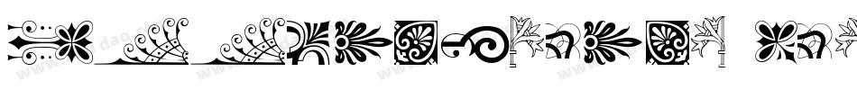 P22Victorian-OrnamentsTwo字体转换