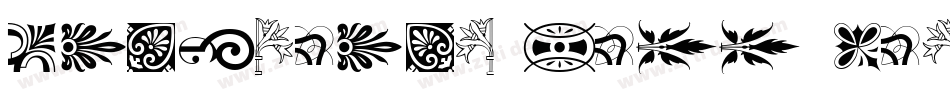 Victorian-Free-Ornaments字体转换