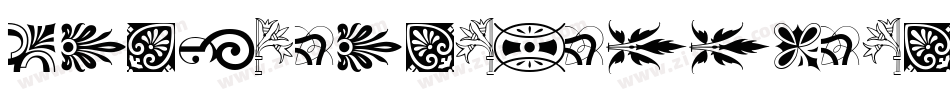 VictorianFreeOrnamentsTwo-B7Zw字体转换