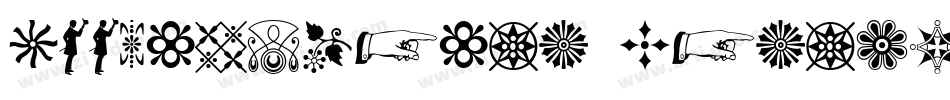 P22Victorian-OrnamentsTwo字体转换