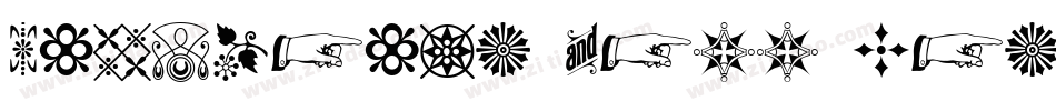 Victorian-Free-Ornaments字体转换
