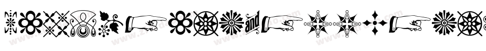 VictorianFreeOrnamentsTwo-B7Zw字体转换