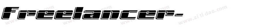 Freelancer字体转换