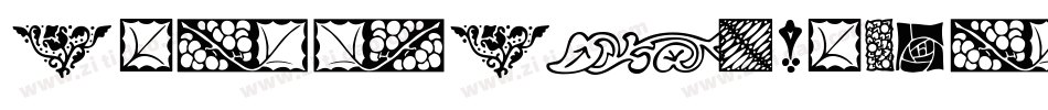 ArtsAndCrafts-Ornaments字体转换