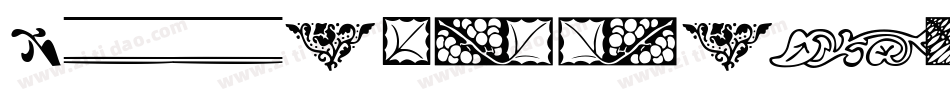 P22ArtsAndCrafts-Hunter字体转换