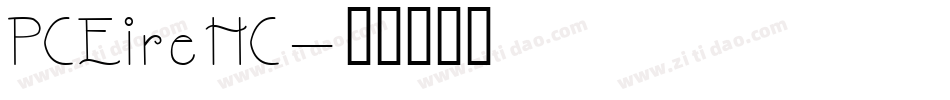 PCEireHC字体转换