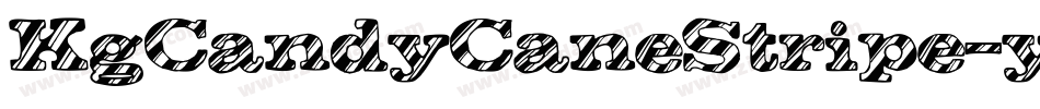 KgCandyCaneStripe-yqA5字体转换
