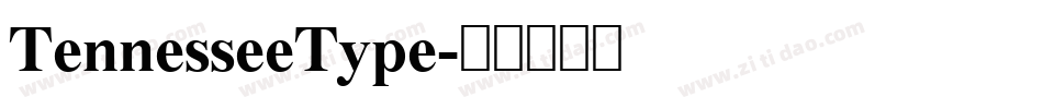 TennesseeType字体转换