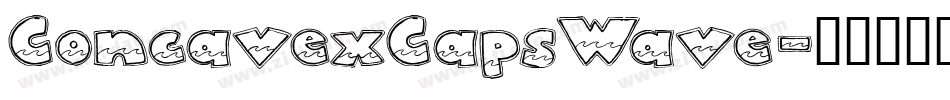 ConcavexCapsWave字体转换
