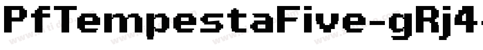 PfTempestaFive-gRj4字体转换