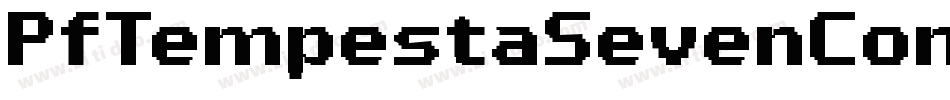 PfTempestaSevenCompressed-7o9K字体转换